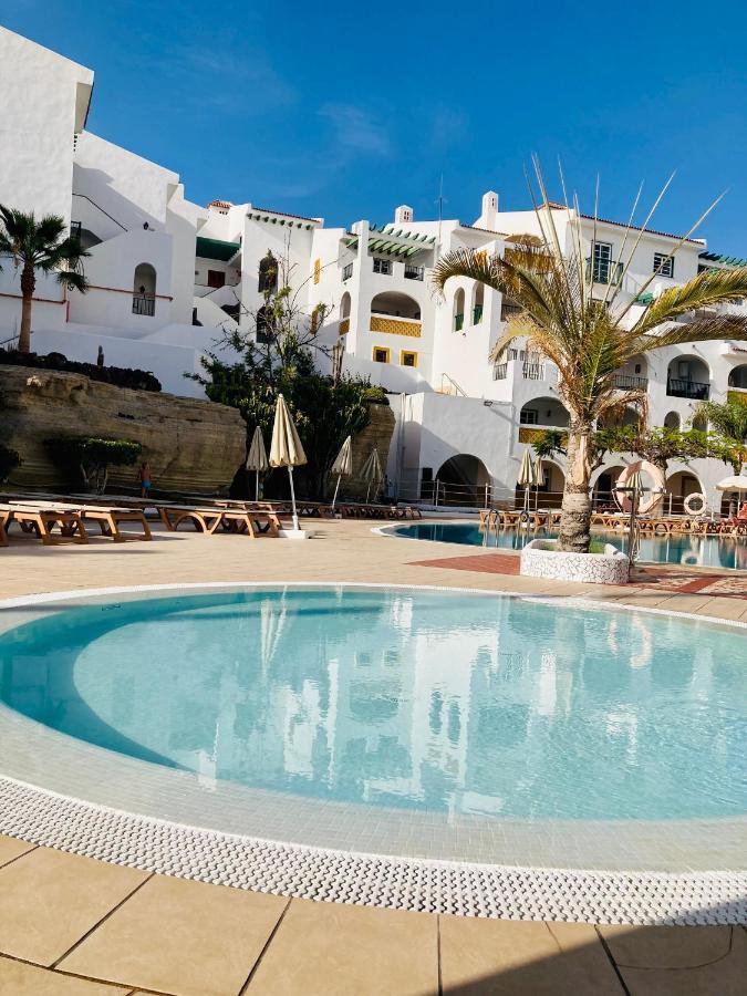 Beachfront Private Apartment In Pueblo Torviscas Sunset Harbour 阿德耶 外观 照片