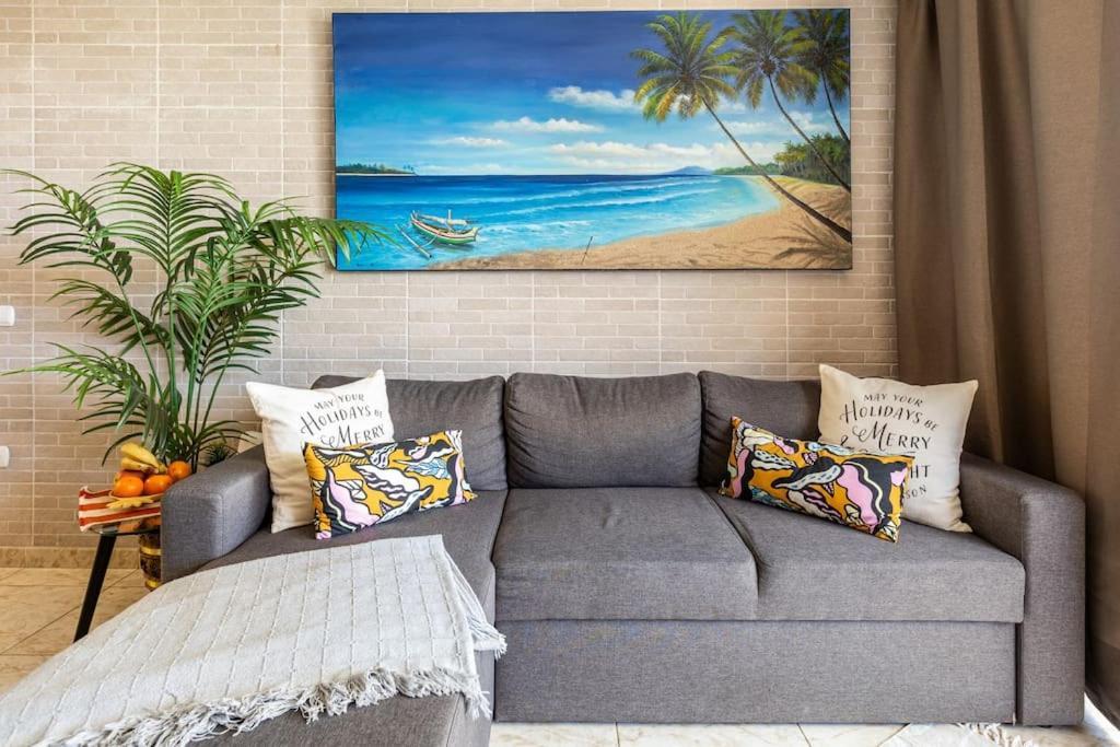 Beachfront Private Apartment In Pueblo Torviscas Sunset Harbour 阿德耶 外观 照片