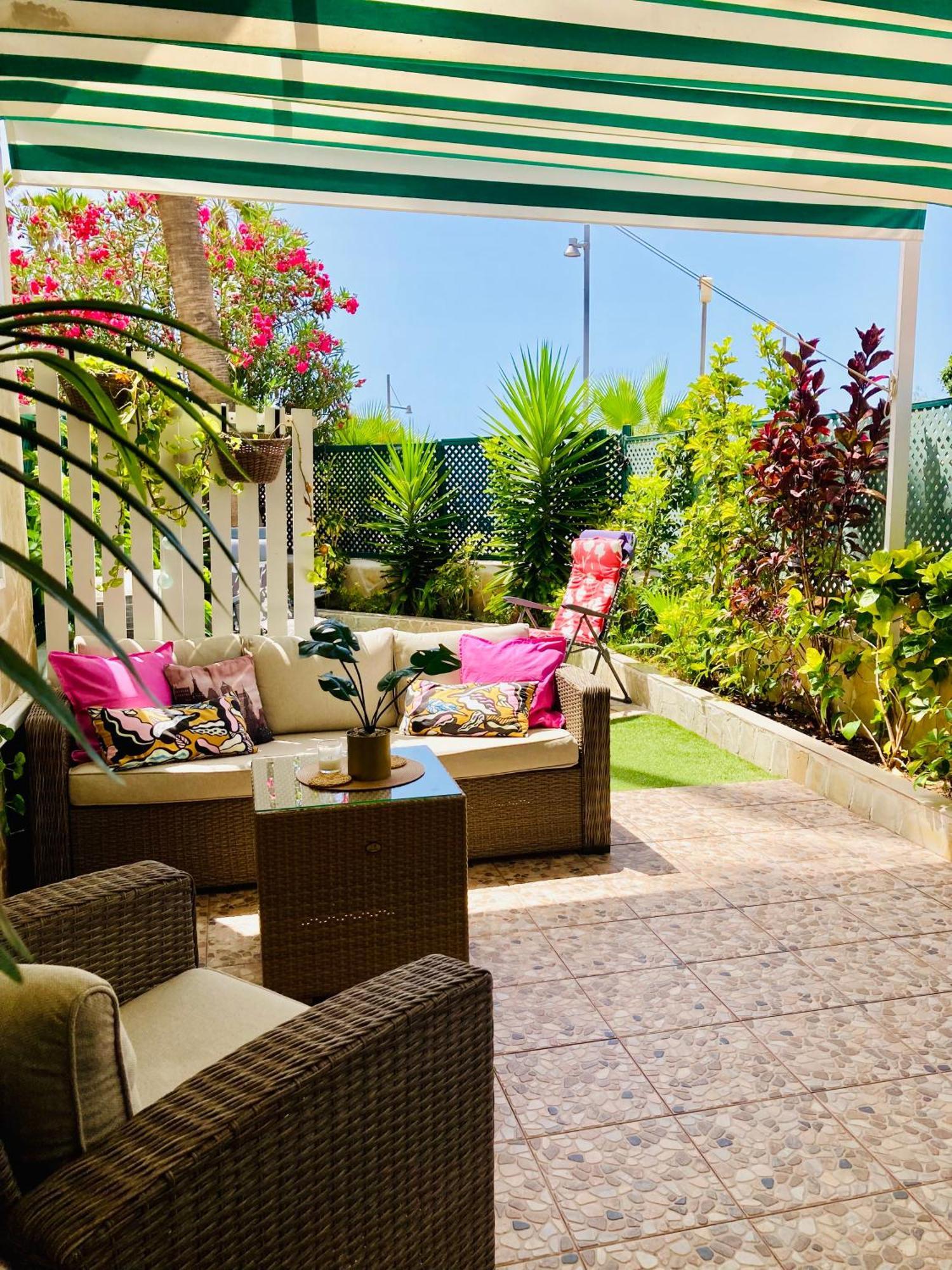 Beachfront Private Apartment In Pueblo Torviscas Sunset Harbour 阿德耶 外观 照片